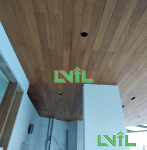 Outdoor Burmese Teak Wood Ceiling